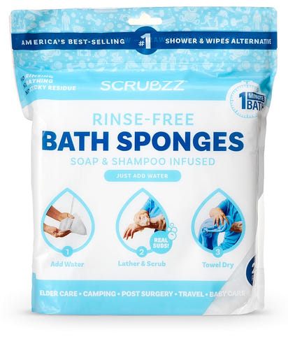 Bathly Rinse-Free Cleansing Wipes™